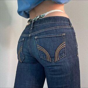 Hollister Low Rise Flare Jeans